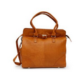 Catraoine Double Handle Euro Bag - British Tan